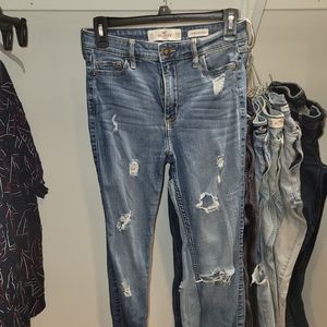 Hollister High Rise Super Skinny Jeans